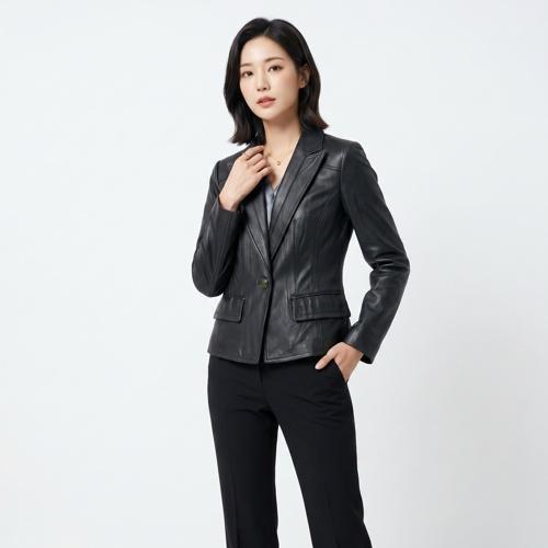 케네스 레이디 가죽재킷