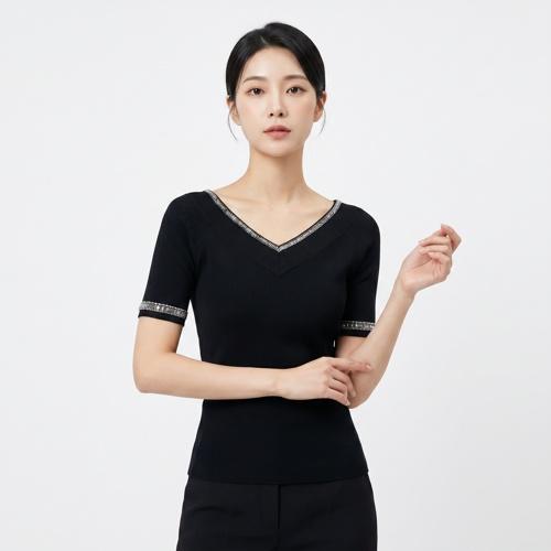 미샤 브이넥니트