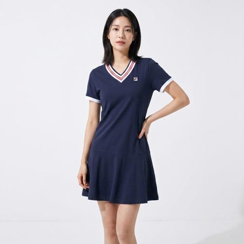휠라 미디원피스