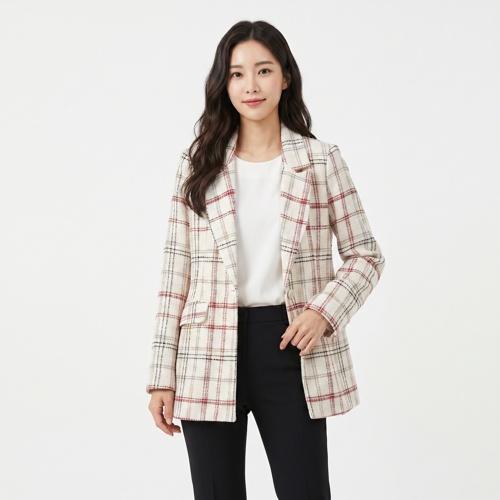 온앤온 트위드재킷