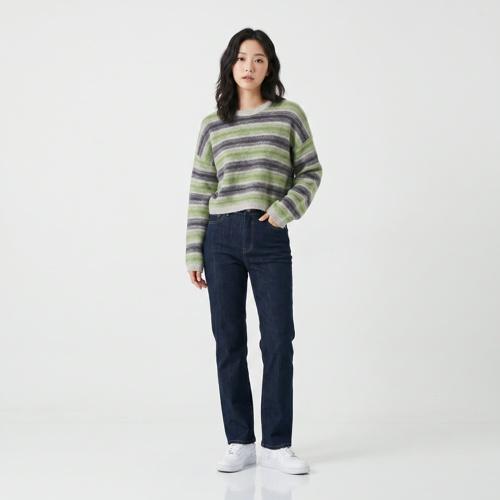 무신사 스탠다드 라운드니트