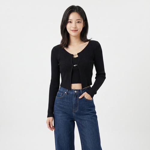 에즈이프 캘리 라운드카디건