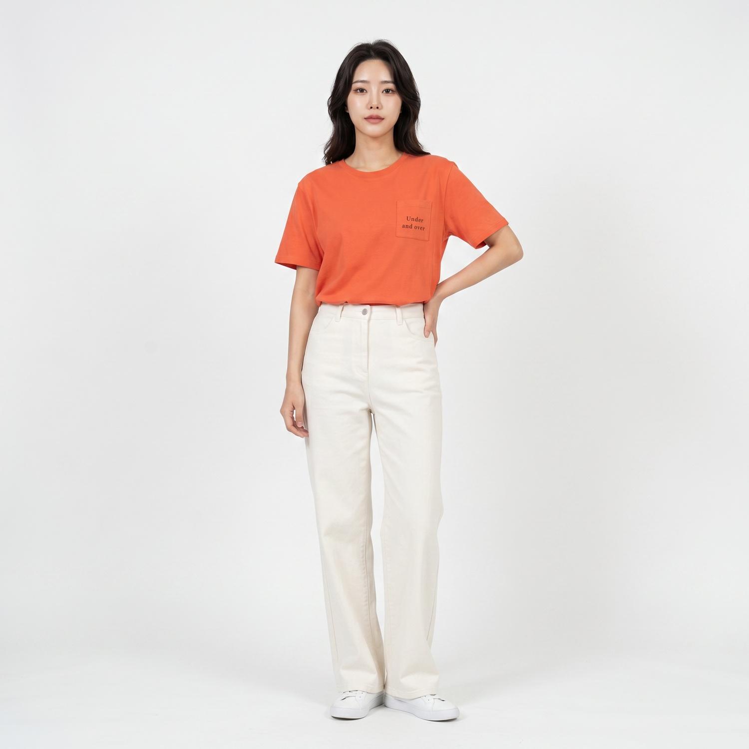 더오픈프로덕트 반팔티셔츠 착용컷