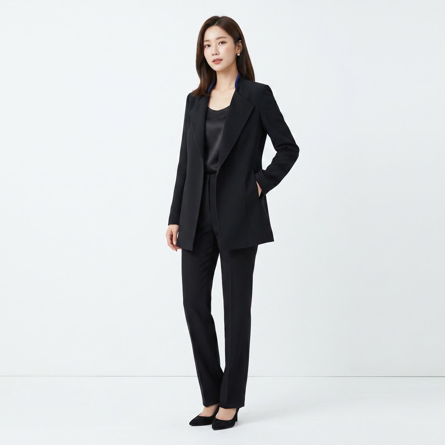 미샤 싱글재킷 착용컷
