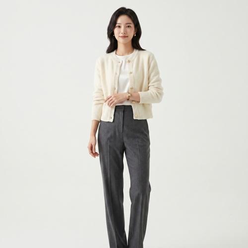 라메레이 라운드카디건