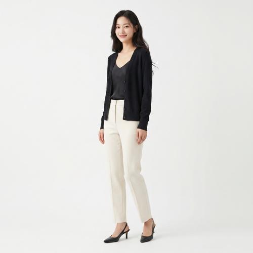 리스트 브이넥카디건