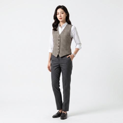 타임 정장조끼