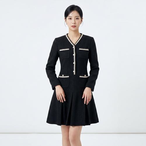 지컷 미디원피스