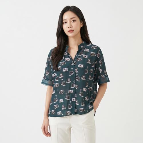 스타일 베네통 블라우스