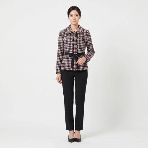 케네스 레이디 트위드재킷