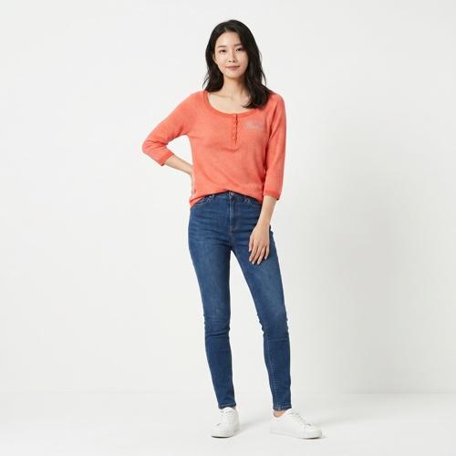 아르마니 익스체인지 라운드니트