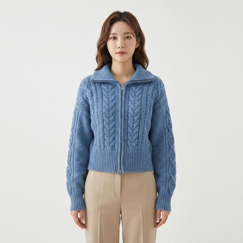 시티브리즈 니트집업