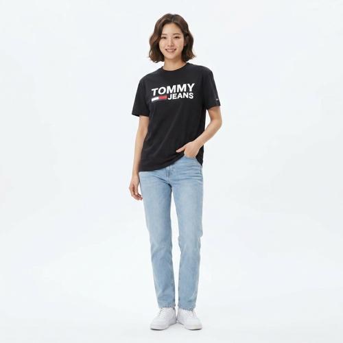 타미 진스 반팔티셔츠