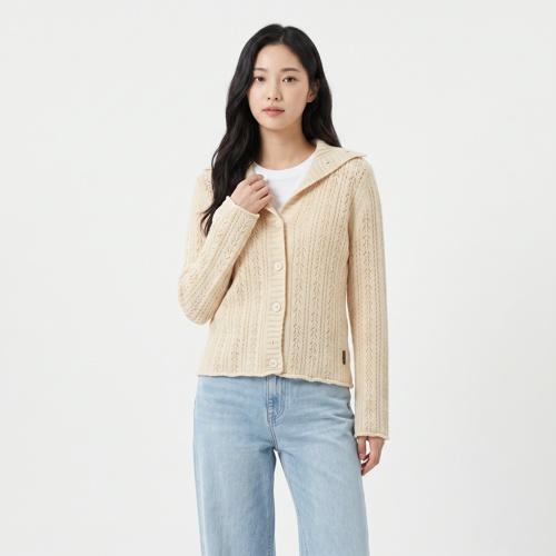 아르마니 익스체인지 칼라카디건