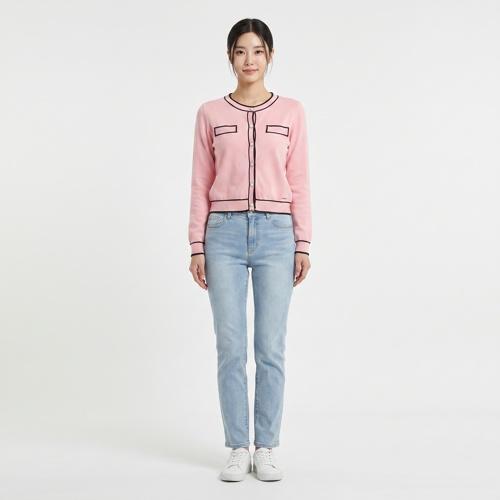 게스 라운드카디건