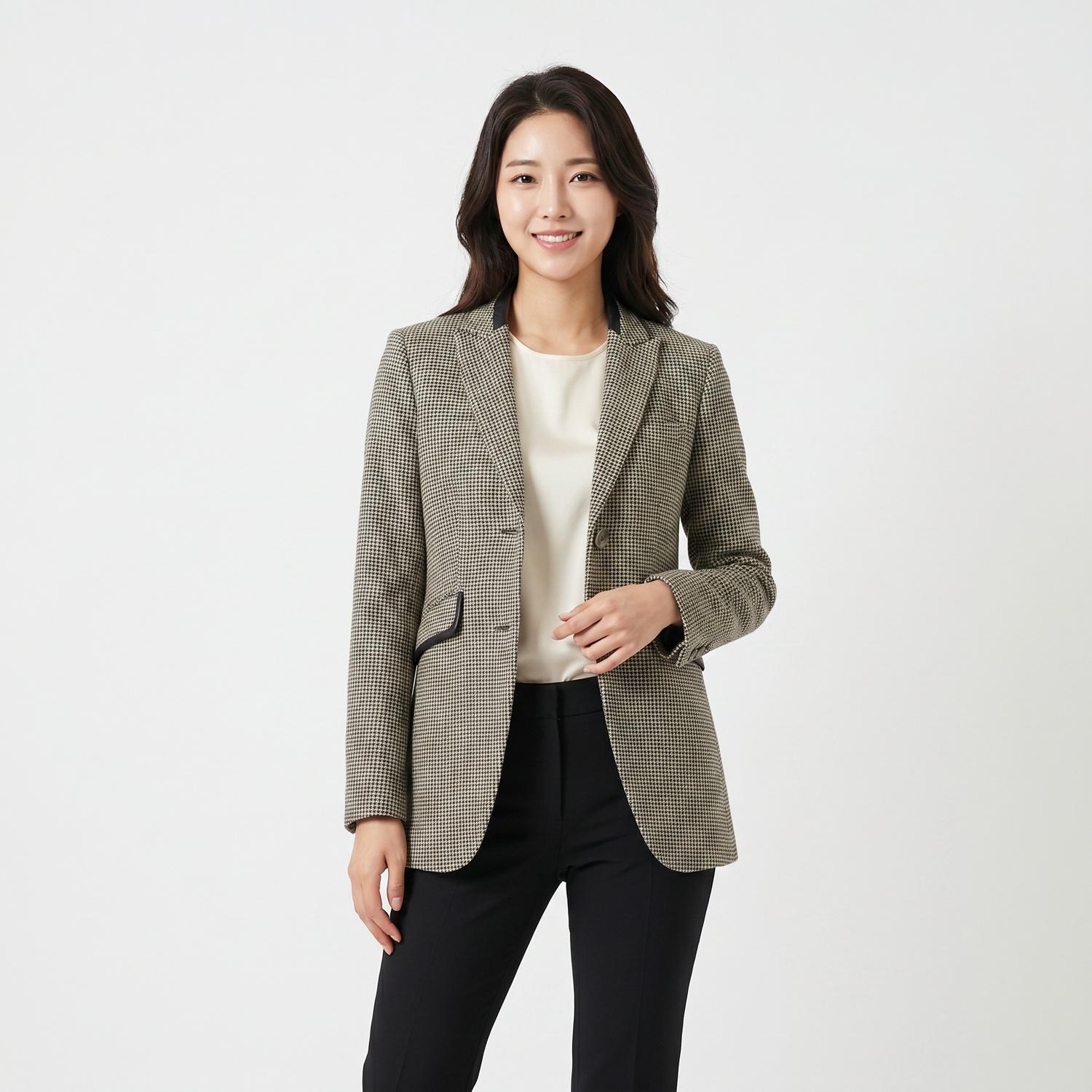 띠어리 싱글재킷 착용컷