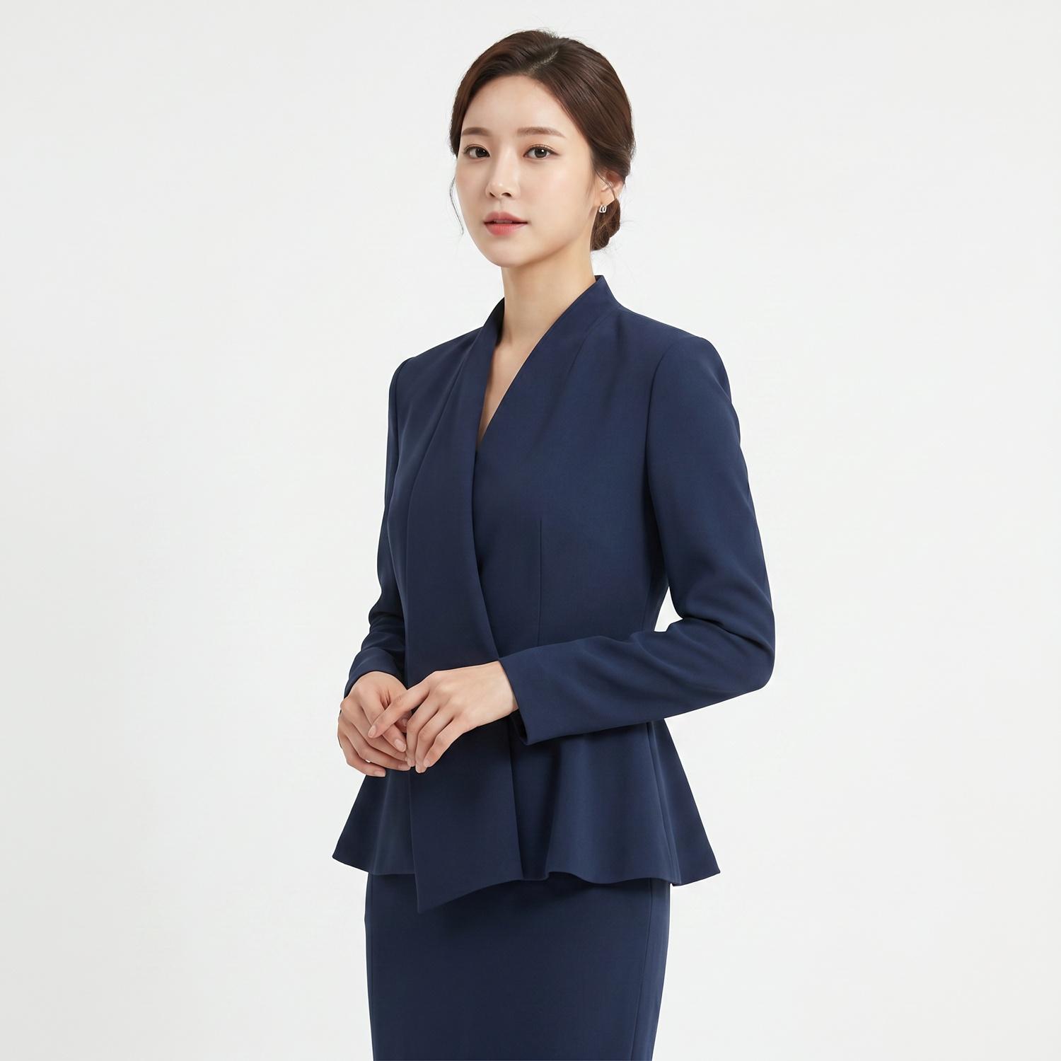 미샤 싱글재킷 착용컷