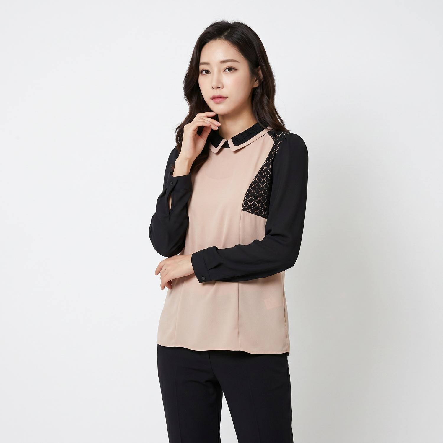 케네스 레이디 블라우스 착용컷