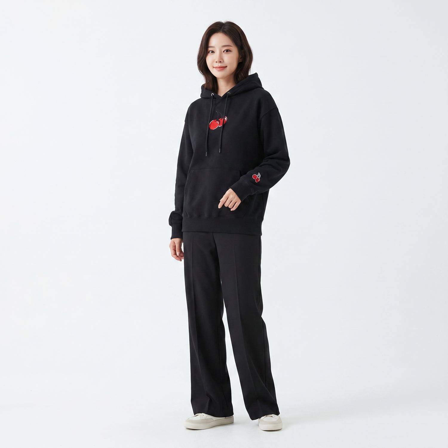 키르시 후드티 착용컷