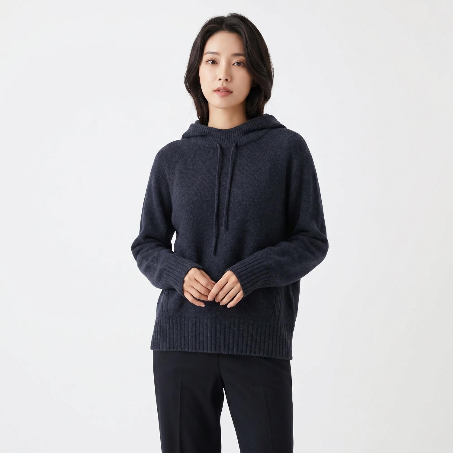 엔니튜드 후드티 착용컷