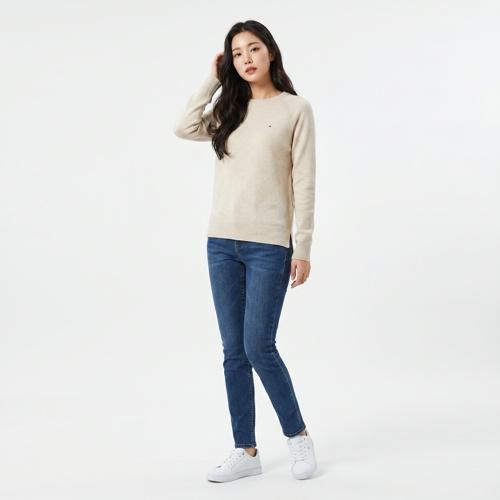 타미힐피거 라운드니트