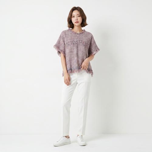 지컷 블라우스