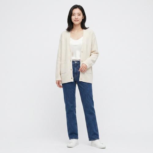 유니클로 C 브이넥카디건
