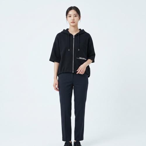 보브 후드집업