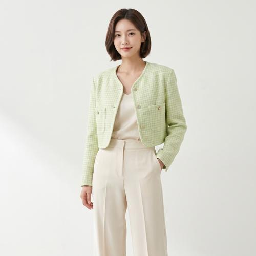 그로브 트위드재킷