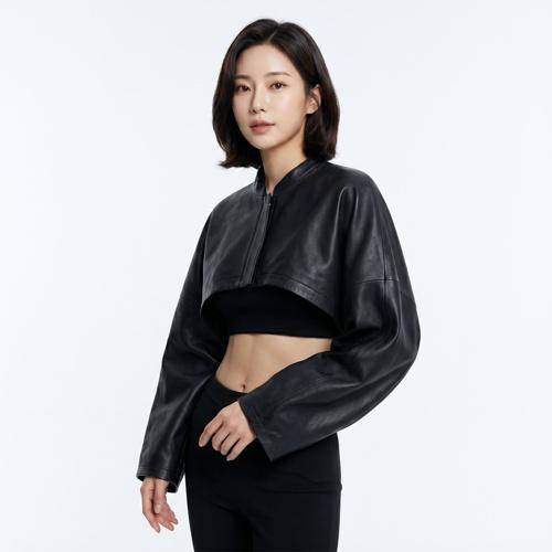 코스 가죽재킷