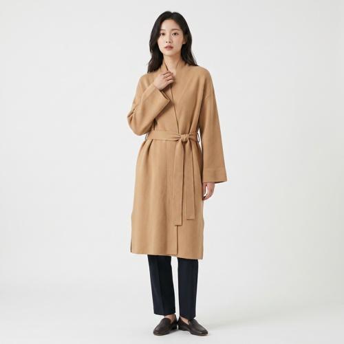더실루엣 숄카디건