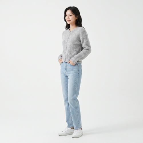 커렌트 니트집업