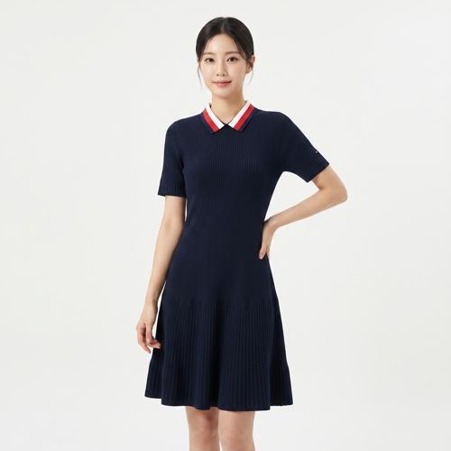 타미힐피거 미디원피스