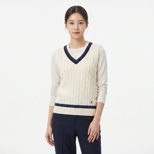 빈폴 니트조끼