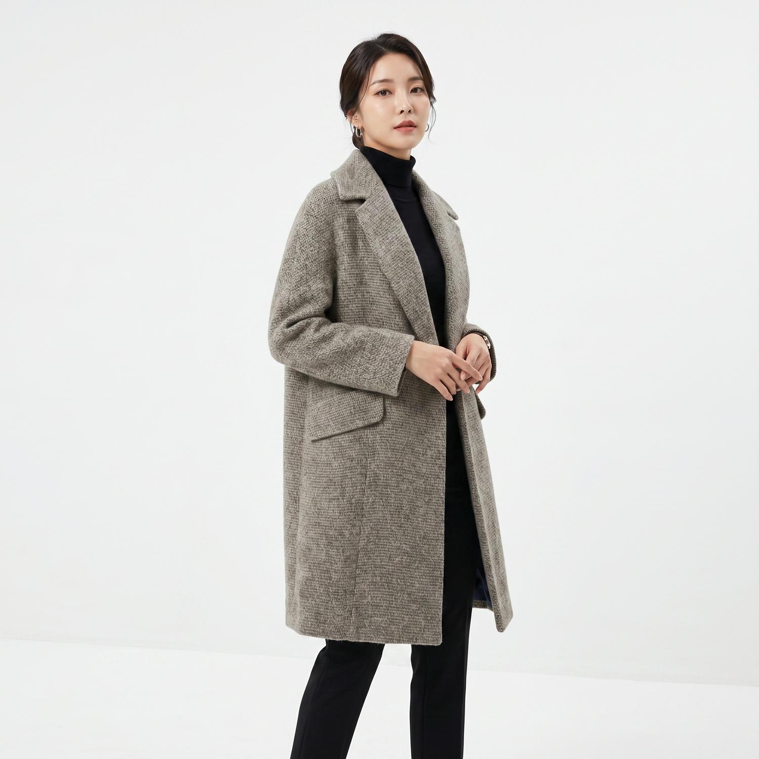 주크 싱글코트 착용컷