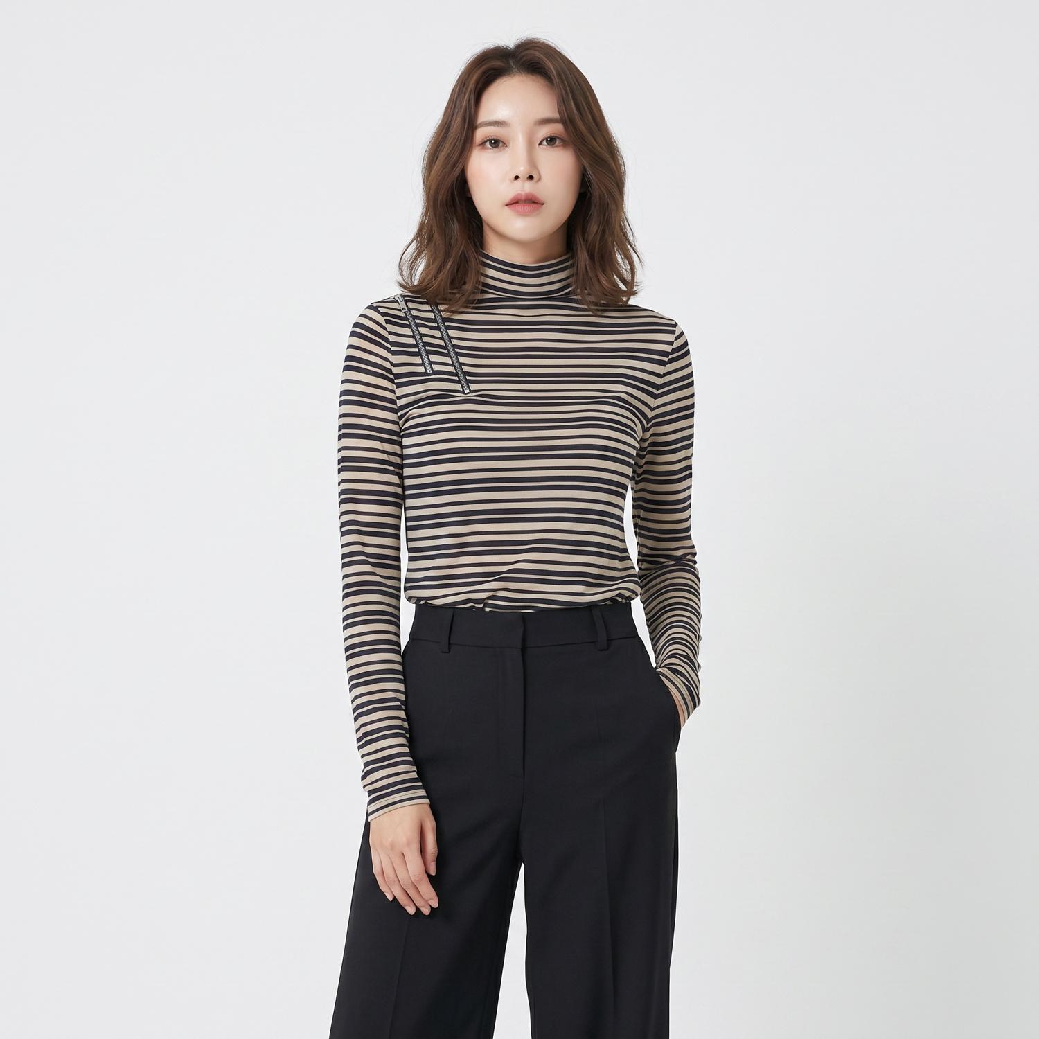 미샤 긴팔티셔츠 착용컷