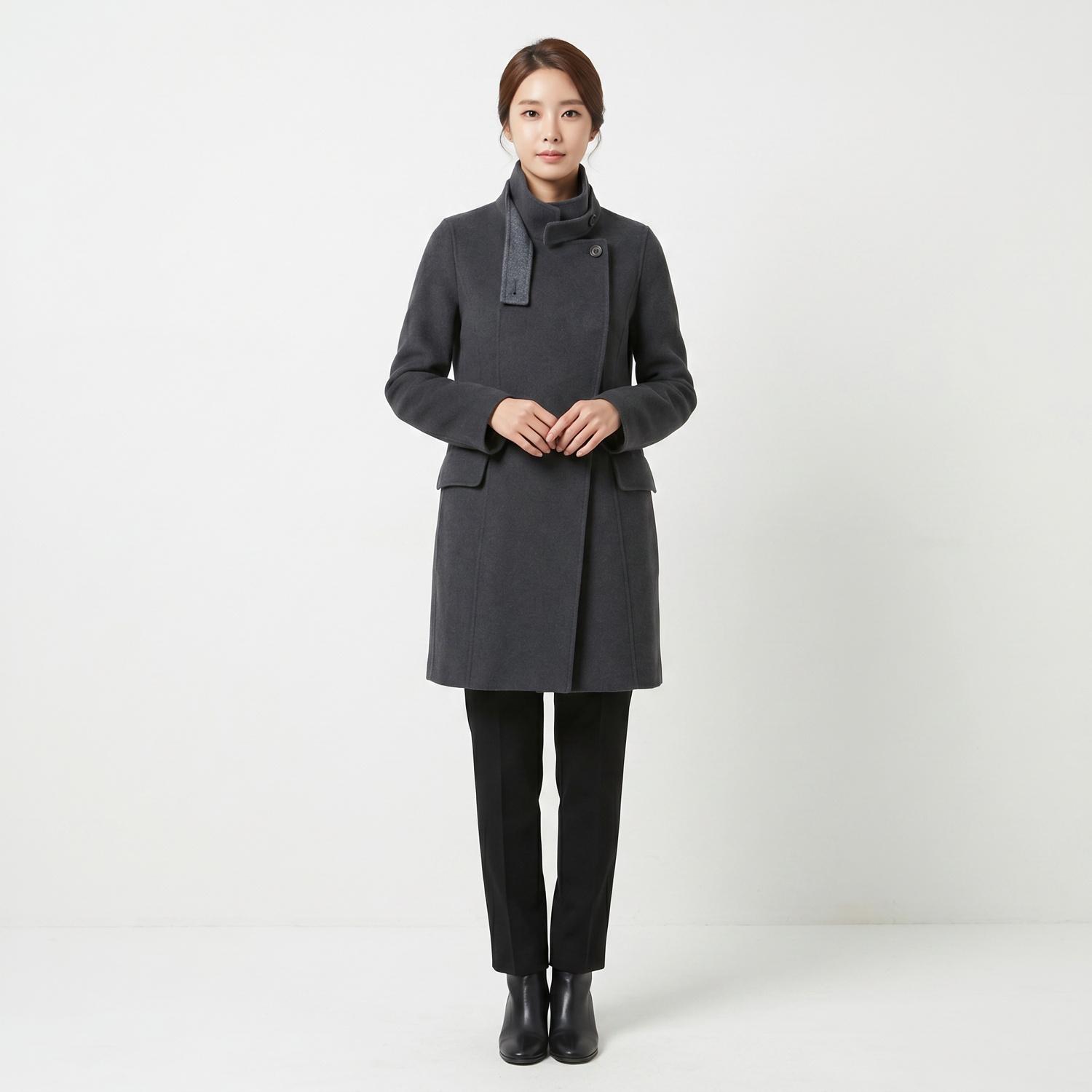 시스템 싱글코트 착용컷