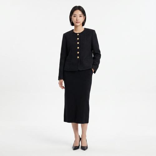 칼 라거펠트 트위드재킷