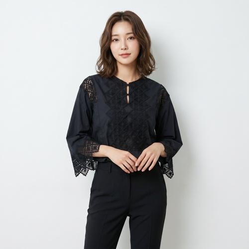 산드로 블라우스