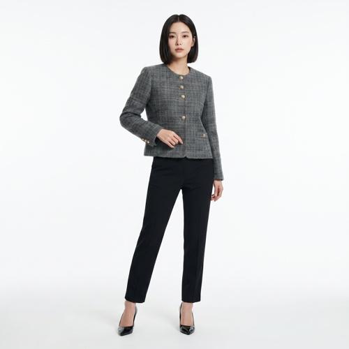 칼 라거펠트 트위드재킷