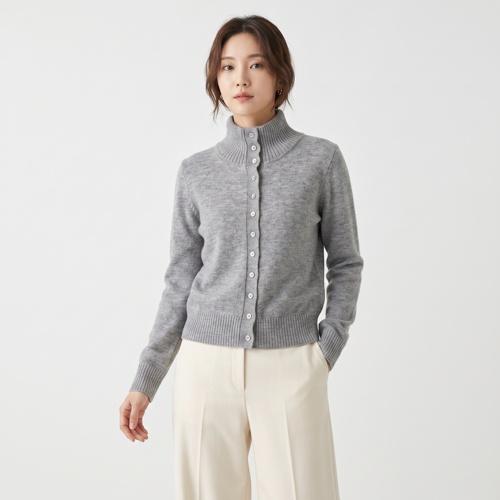 미치코 런던 칼라카디건