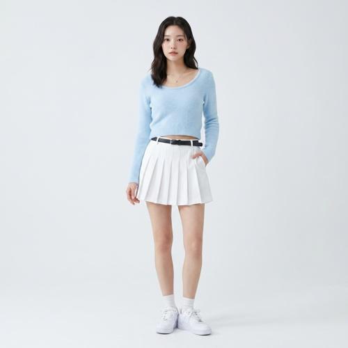 헤더먼트 보트넥니트