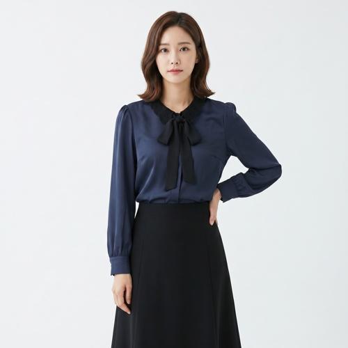 지컷 블라우스
