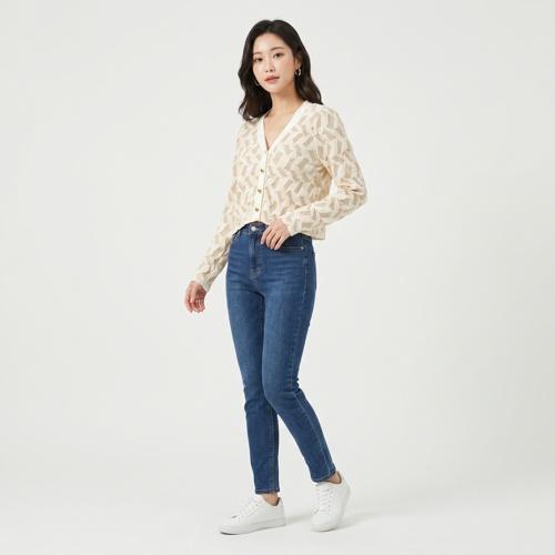 제이제이 지고트 브이넥카디건