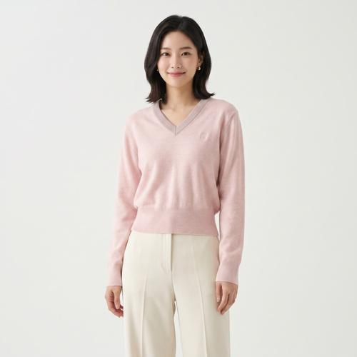 아틀리에 나인 브이넥니트