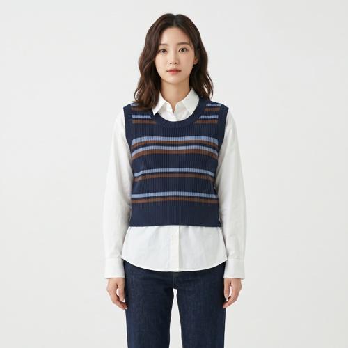 그로브 니트조끼