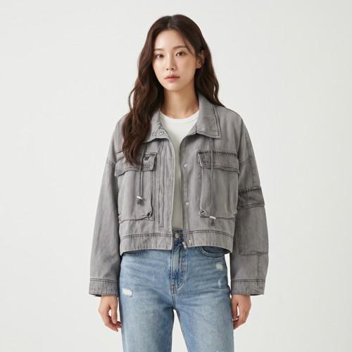 에잇세컨즈 데님재킷