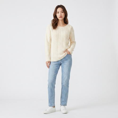 클럽 모나코 라운드니트