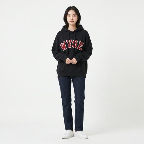 와이즈 후드티