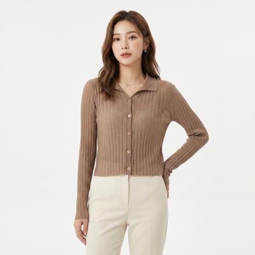 미쏘 칼라카디건